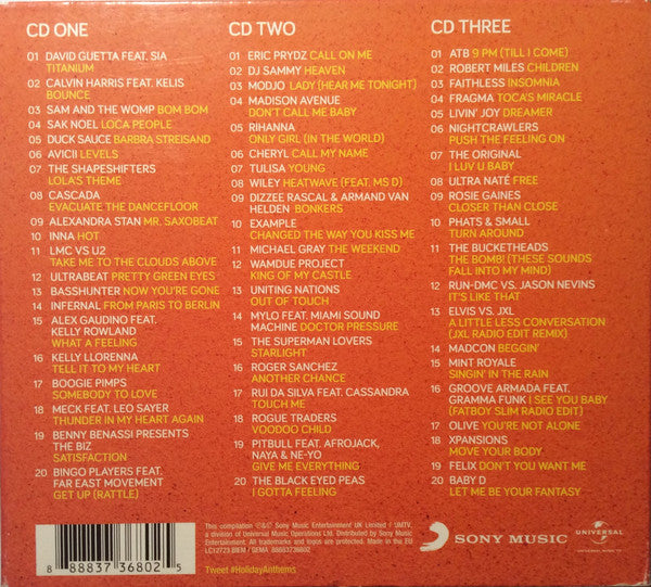 Various : #Holiday Anthems (3xCD, Comp)