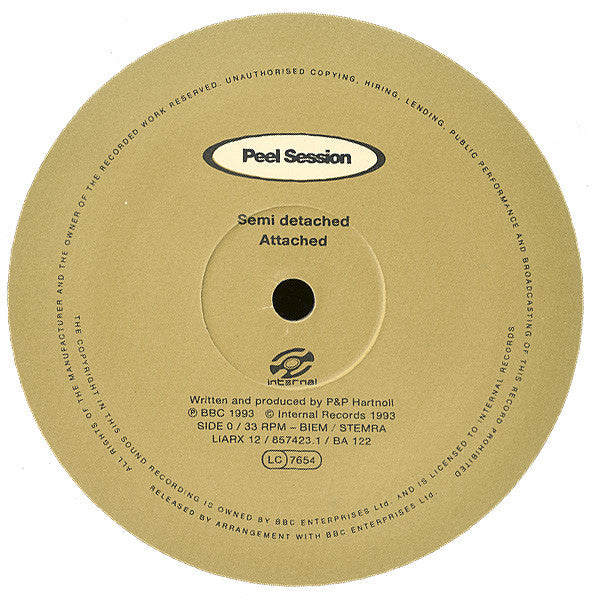 Orbital : Peel Session (12", EP)