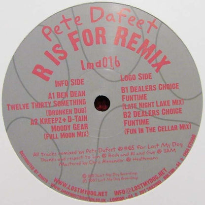 Various : R Is For Remix (12")
