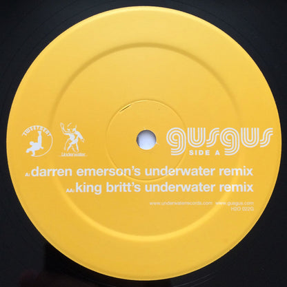 GusGus : David (12", Single)