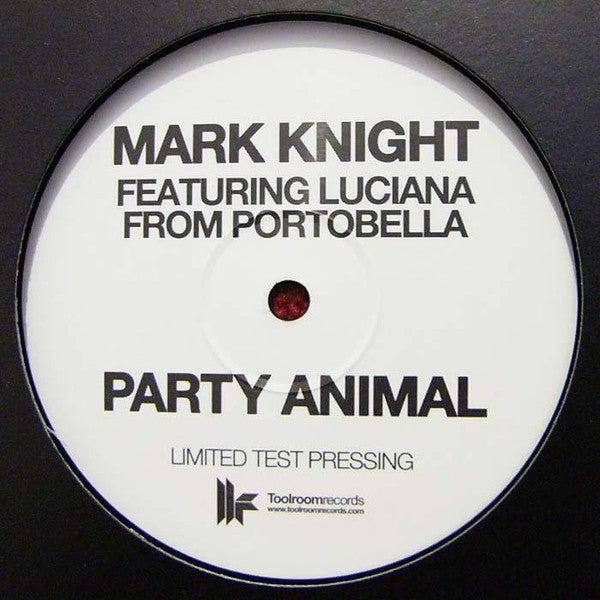 Mark Knight Featuring Luciana : Party Animal (12", Ltd, TP)