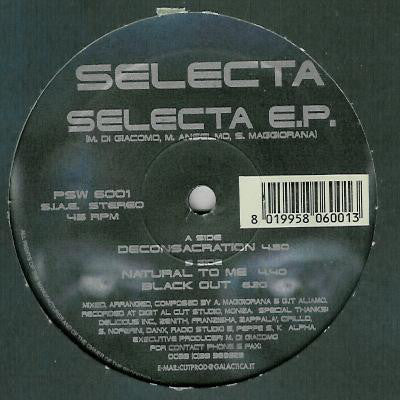 Selecta (2) : Selecta EP (12", EP)