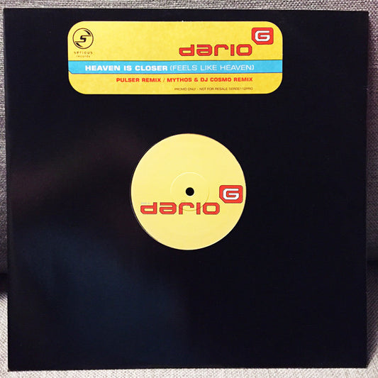 Dario G : Heaven Is Closer (Feels Like Heaven) (12", Single, Promo)