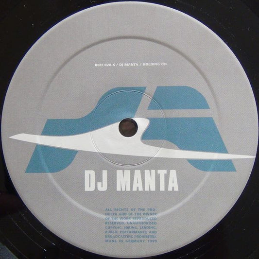 DJ Manta : Holding On (12")