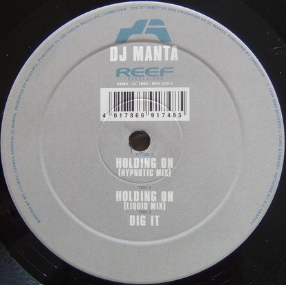 DJ Manta : Holding On (12")