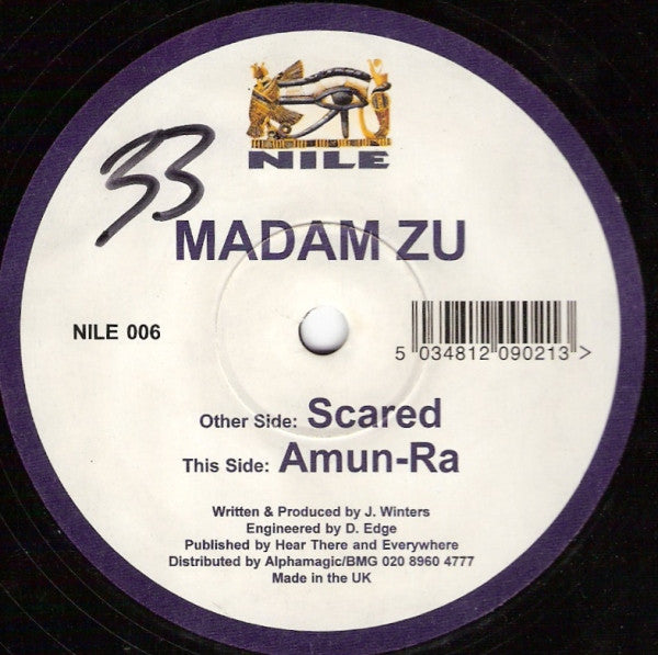 Madam Zu : Scared / Amun-Ra (12")