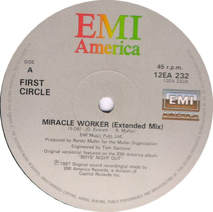 First Circle : Miracle Worker (12")
