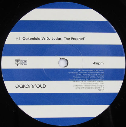 Oakenfold* : The Harder They Come (12")