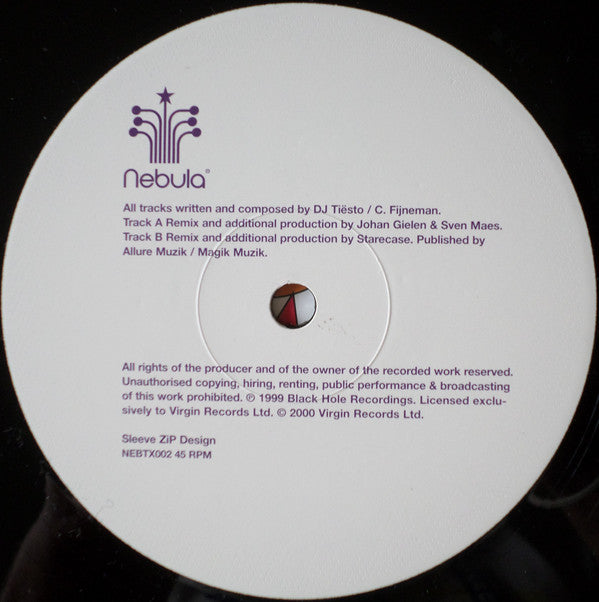 DJ Tiësto : Sparkles (12")