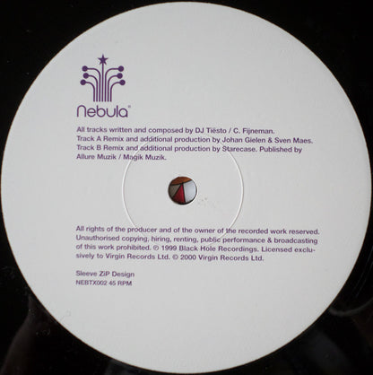 DJ Tiësto : Sparkles (12")