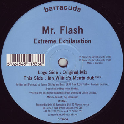 Mr. Flash (2) : Extreme Exhilaration (12")
