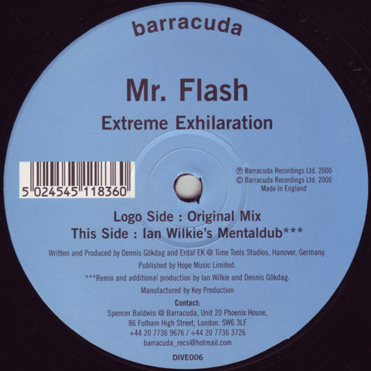 Mr. Flash (2) : Extreme Exhilaration (12")