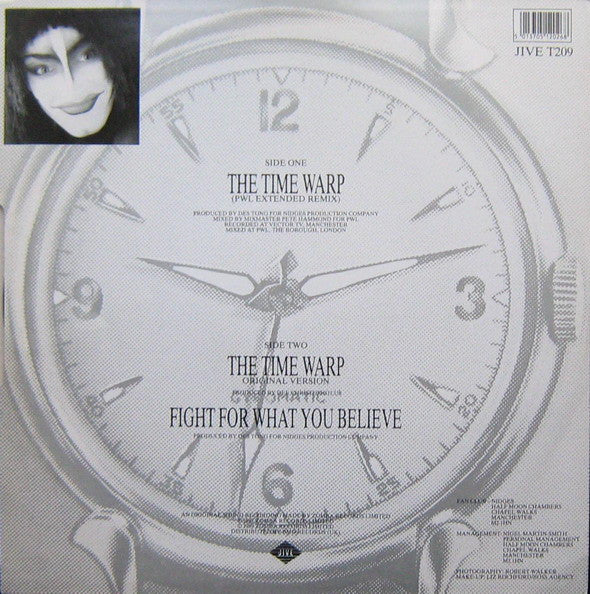 Damian : The Time Warp (12", Single, B&W)