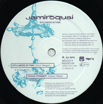 Jamiroquai : Stillness In Time (12")