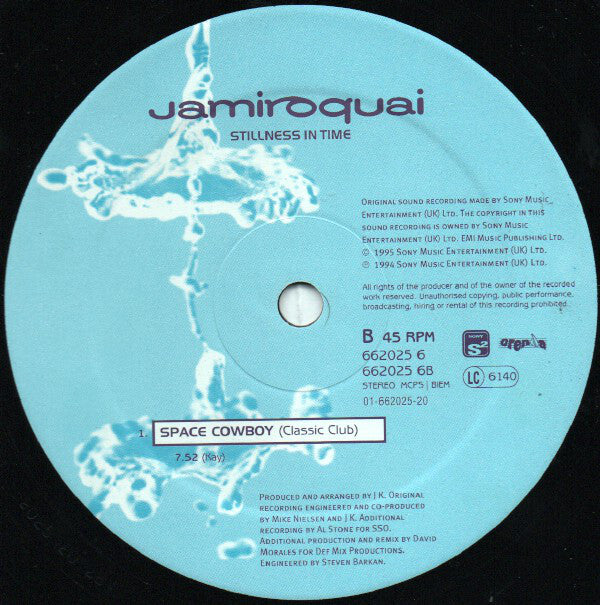 Jamiroquai : Stillness In Time (12")