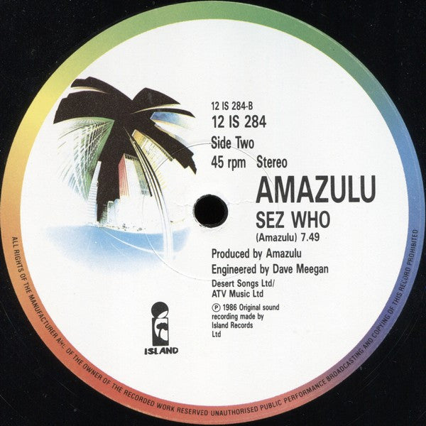 Amazulu : Too Good To Be Forgotten (2x12", Ltd)