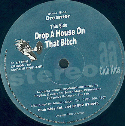 Trailer Parks : Dreamer / Drop A House On That Bitch (12")