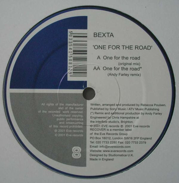 beXta : One For The Road (12")