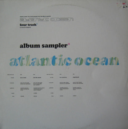 Atlantic Ocean : Album Sampler (12", Smplr)
