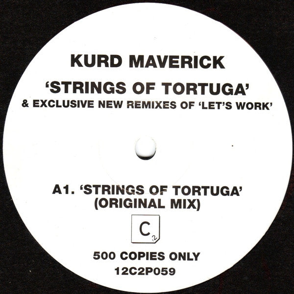 Kurd Maverick : Strings Of Tortuga (12", Ltd)