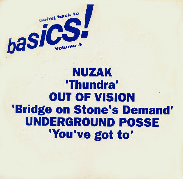 Various : Going Back To Basics! Volume 4 (12")