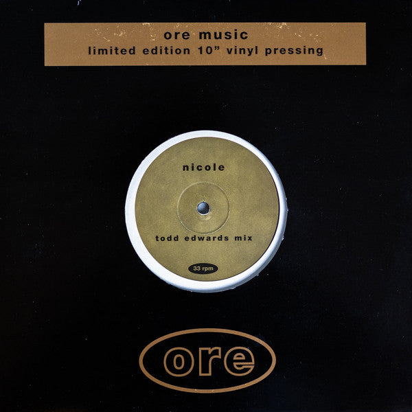 Nicole* : Runnin' Away (10", Ltd)