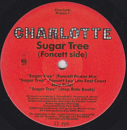 Charlotte : Sugar Tree (12", Promo)