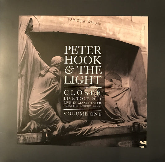 Peter Hook And The Light : Closer Live Tour 2011 Live In Manchester Volume One (LP, Album, Ltd, Whi)