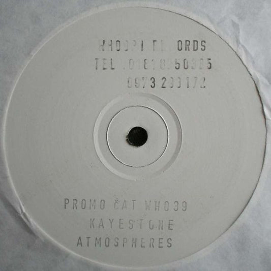 Kayestone : Atmospheres (12", Promo, W/Lbl)