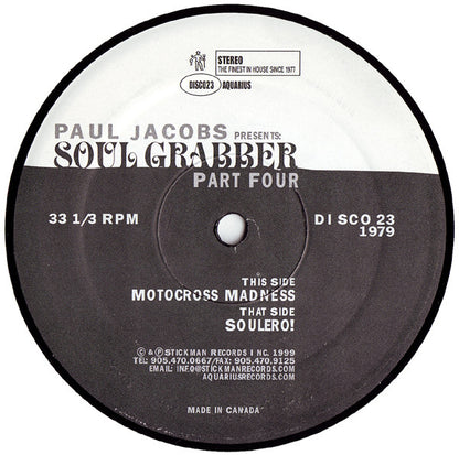 Paul Jacobs : Soul Grabber Part Four (12")