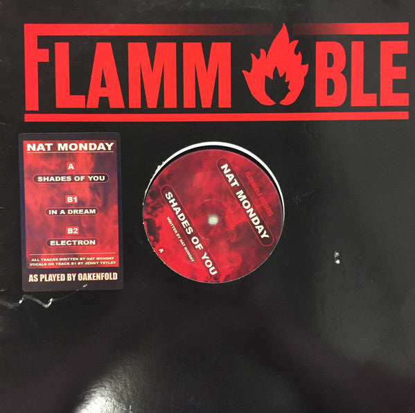 Nat Monday : Shades Of You EP (12", EP)