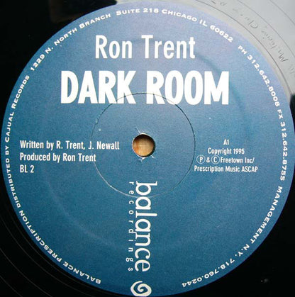 Ron Trent : Dark Room (12")