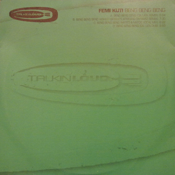Femi Kuti : Beng Beng Beng (2x12")