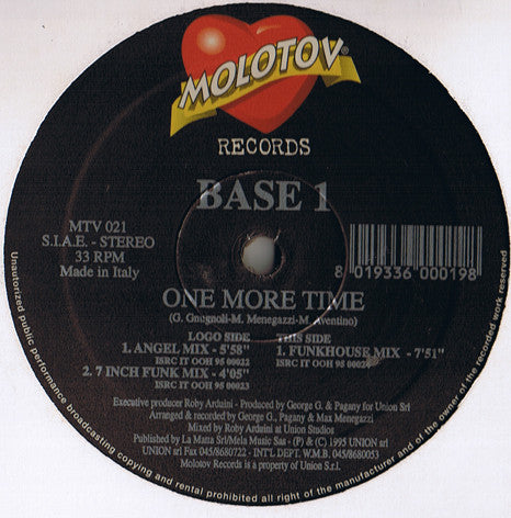 Base 1 : One More Time (12")