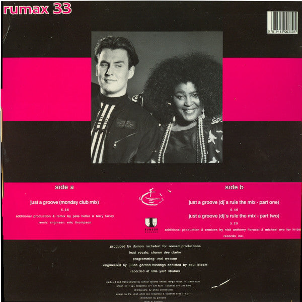 Nomad : Just A Groove (12")