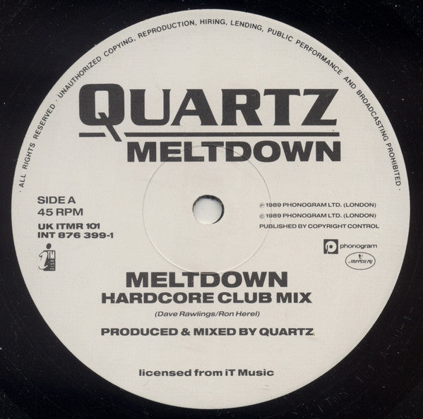 Quartz (2) : Meltdown (12")
