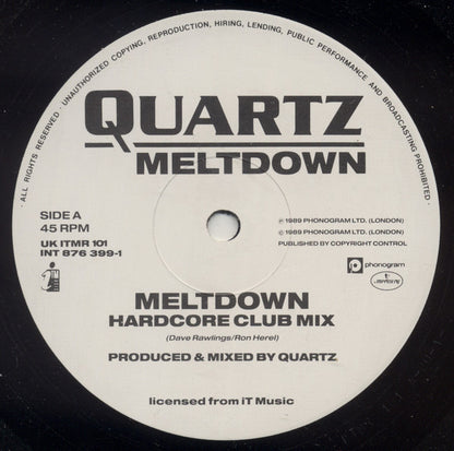 Quartz (2) : Meltdown (12")