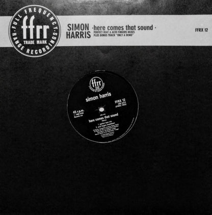 Simon Harris : Here Comes That Sound (12")