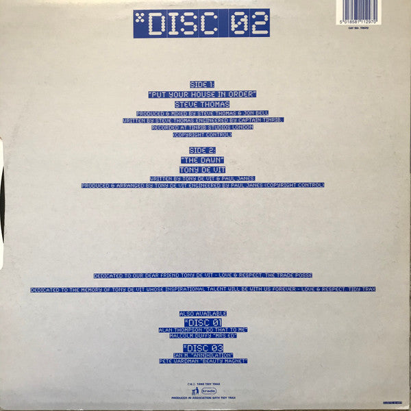 Steve Thomas / Tony De Vit : Trade EP Disc 02 (12", EP)