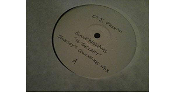 Blake Williams : To The Left (Jonesey Mixes) (12", W/Lbl)