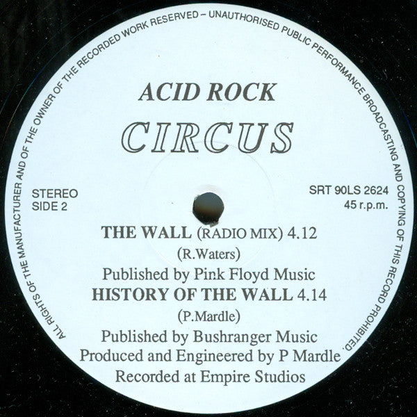 Circus (7) : The Wall (12")