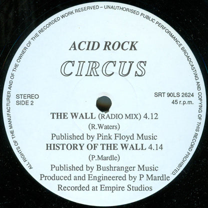 Circus (7) : The Wall (12")