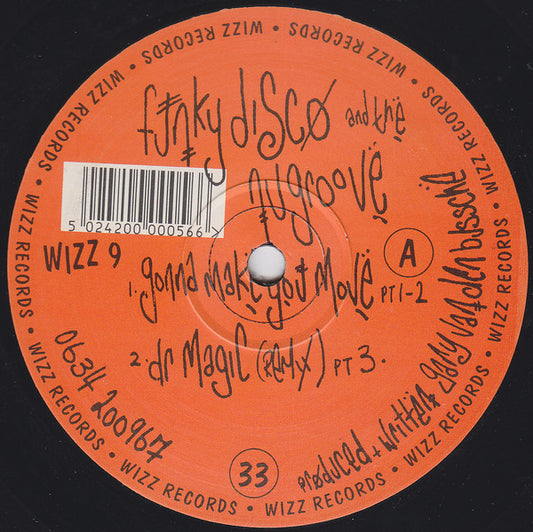 Funky Disco And The Nu Groove* : Gonna Make You Move (12")