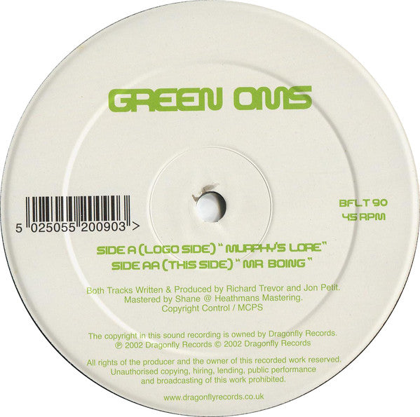 Green Oms : Murphy's Lore / Mr Boing (12")