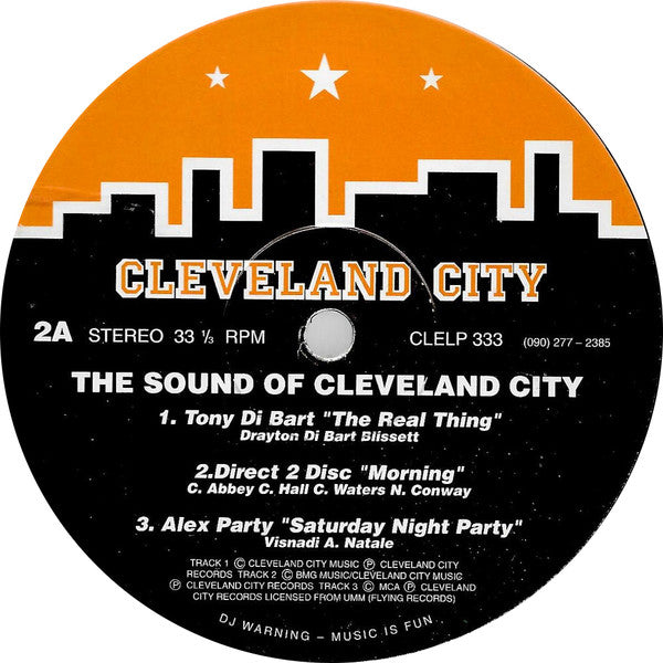 Various : The Sound Of Cleveland City (2xLP, Comp + 12")