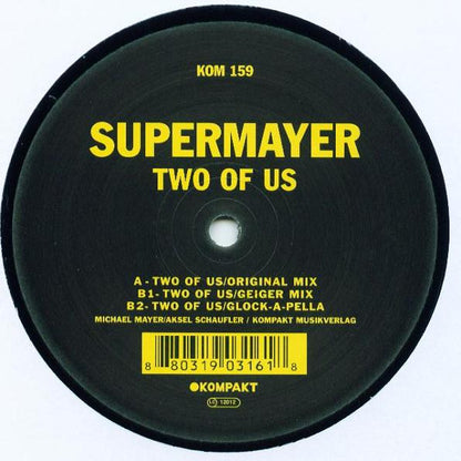 Supermayer : Two Of Us (12")