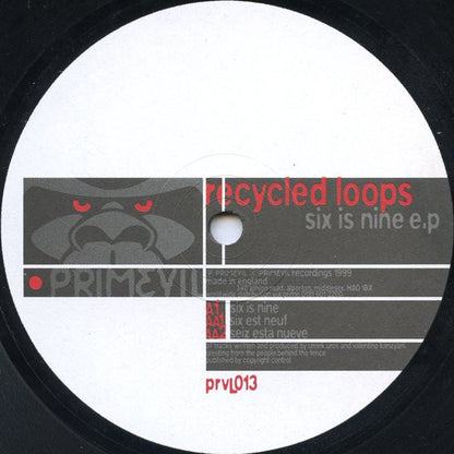 Recycled Loops : Six Is Nine E.P. (12", EP)