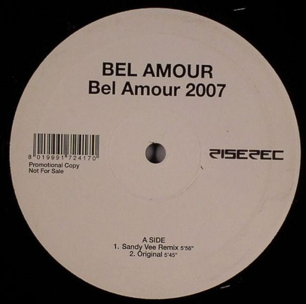 Bel Amour : Bel Amour 2007 (12", Promo)