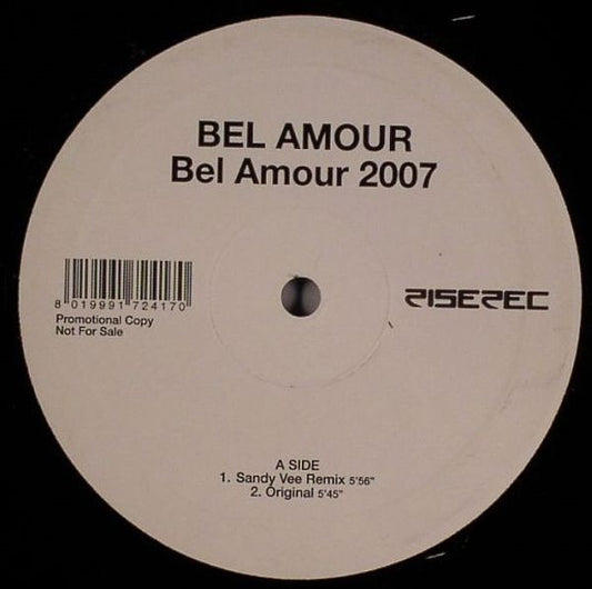 Bel Amour : Bel Amour 2007 (12", Promo)