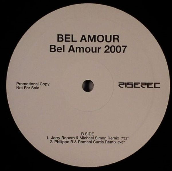 Bel Amour : Bel Amour 2007 (12", Promo)